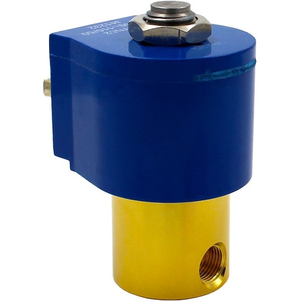 Solenoid Valve, 2-Way, Normally Closed, 120V/60V, 110V/50V, Direct Acting, EPR